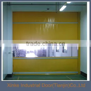 Food Grade Automatic Plastic Industrial Rapid Roller Door With Automatic Sensor thumbnail-1