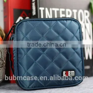 Blue 32 Capacity 230D Space Twill PVC Fabric DVD Case CD Holder Personalized cd Case Multi Disc Dvd Cases thumbnail-3