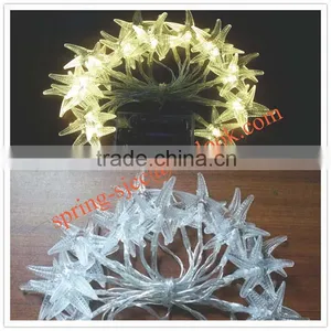 Transparent Five-pointed Star LED String Light thumbnail-1