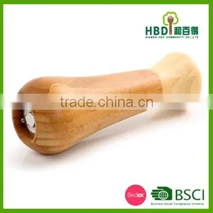 Hot New Products for 2016 Rubber Wood Rock Salt Mill And Pepper Grinder For Cooking Tools,Rock Salt Mill Wholesale thumbnail-4