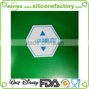 Hot Sale! Household Products Hexagon Shaped Silicone Coasters thumbnail-1