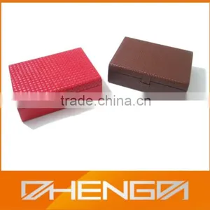 High Quality Factory Customized Made Empty Diy Leather Watch Box (ZDS-JS1412) thumbnail-1