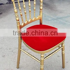 White Wood Banquet Chairs thumbnail-5
