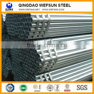China Manufacturer Hot Rolled Pipe Round Galvanized Steel Pipe Price per kg thumbnail-1