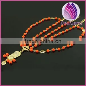 Christmas Gift Alloy Chain,acrylic Beads Indian Hair Jewelry,head Accessory thumbnail-1