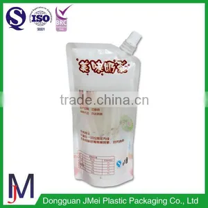 Made in China Factory Customized Plastic Stand up Spout Pouch/liquid Self Standing Pouch With Spout Packaging thumbnail-4