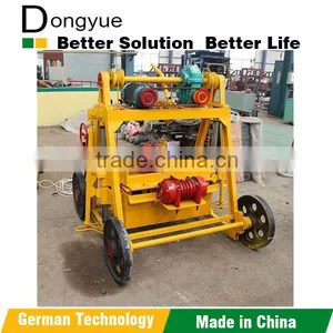 20 Years Experience Dongyue Factory Mobile Cement Block Making Machine QT40-3B thumbnail-1