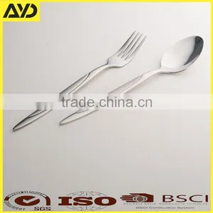 Elegance Silver Stainless Steel 24 Piece Stylish Cutlery Set thumbnail-2