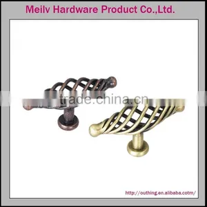 New Modern Design Steel Cage Drop Cabinet Handle thumbnail-6