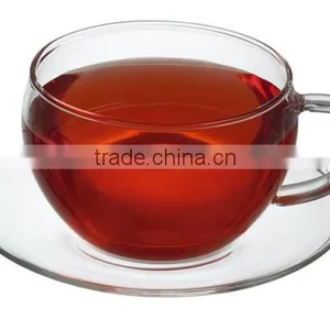 2014 Classic Unique Sublimation Tetra Mesh Glass Tea Cup With Saucer thumbnail-1