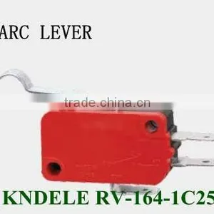 RV Tactile Micro Switch With ARC Lever 16A RV-164-1C25 thumbnail-1