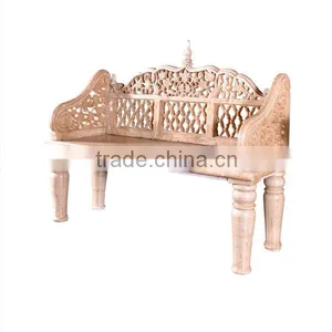 European Style Outdoor Marble Bench Stone Garden Bench thumbnail-1