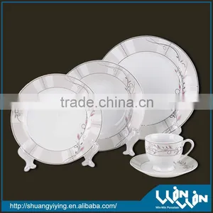 Round Shape Ceramic Dinner Set of 20 Pcs 30 Pcs 47 Pcs thumbnail-1