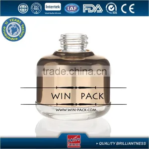 Blue Color Glass 30ml Dropper Bottle With Aluminum Surface and Blue Metal Cap and White Rubber thumbnail-3
