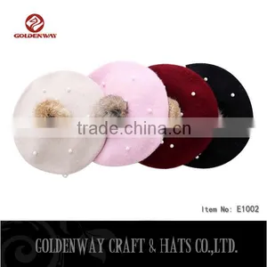 Pretty Beret Cap Winter Hats for Sale thumbnail-2
