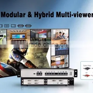 AVCIT Any Size 7 HDMI/DVI/VGA/SDI/AV/YPbPr/OF/CAT Input Signals 1 DVI Output Modular HD Combiner Multi Viewer thumbnail-3