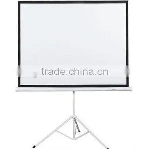 Hot Sale and Best Price 50"-200" Matte White Portable Tripod Projector Screen/outdoor Projector Screen thumbnail-3