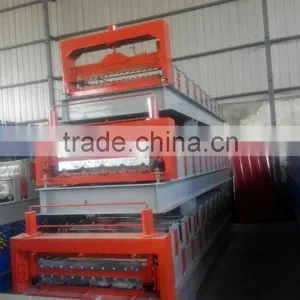 Trapezoidal Steel Tile Cold Forming Machine thumbnail-5