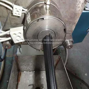PVC Profile Making Machine for Windows Sealing Strip Extrusion Line thumbnail-2