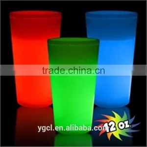 12oz Plastic PP Events Glow LOGO Printing Glow in the Dark Cup thumbnail-3