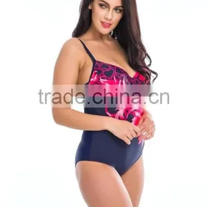 2016 New Sublimation Printed Plus Size Swimwear thumbnail-2
