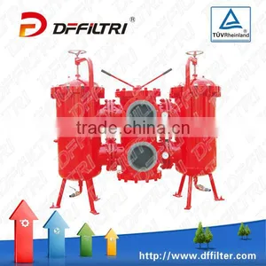 Rational Construction SDRLF Hydraulic Pressure Duplex Return Oil Strainer for Metallurgical Machinery Accessories thumbnail-1