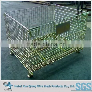 Galvanized Wire Mesh Container Large Storage Container thumbnail-3