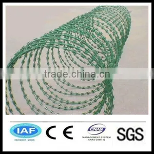 Wholesale China CE&ISO Certificated Pvc Coated Razor Barbed Wire(pro Manufacturer) thumbnail-1