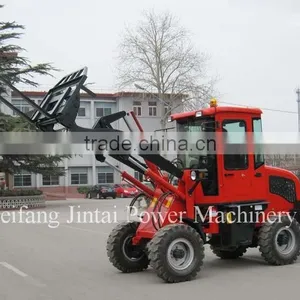 1 Ton Mini Compact Wheel Loader For Sale, Hot Sale in 2014 thumbnail-2