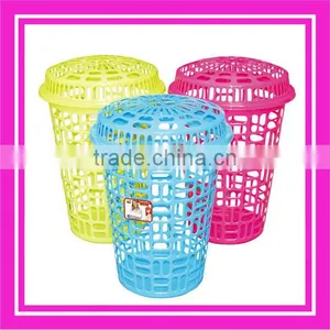 Colorful Plastic Basket for Laundry thumbnail-1