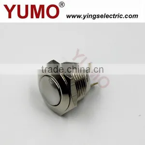 YUMO JS16B-10/J/N Momentary Metal Push Button Switch thumbnail-1
