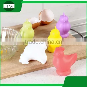 Eco Silicone Cartoon Chicken Egg Yolk White Suction Separator thumbnail-1