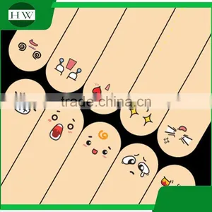 Promotional Wholesale Office Stationery Mini Portable Cartoon Finger Sticky Note thumbnail-3