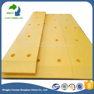 Yellow Rigig Engineering Plastic High Molecular Weight Pe UV Resistance Marine Fender Pad thumbnail-1