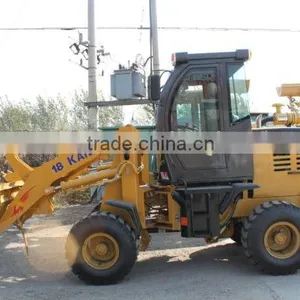 Shandong KaiDa Small Wheel Loader ZL-18A Wheel Loader For Sale thumbnail-1