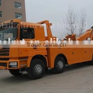 336hp 8*4 SHACMAN Heavy Duty Wrecker 30ton thumbnail-3