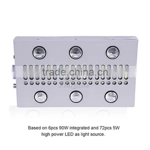 900W LED Grow Light Grow Light Panel 5W Chip With 3 Dimmers thumbnail-1