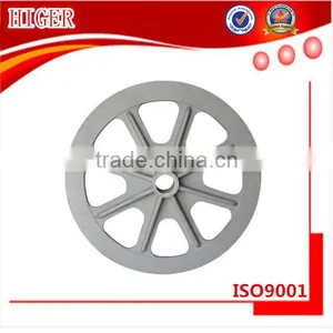 Custom Made Aluminum Sand Casting Wagon Wheels and Axle thumbnail-1