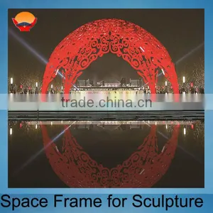 High Quality Steel Structure Space Frame Sculpture thumbnail-1