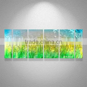 Attractive Wall Decor Metal Wall Art Aluminum Painting Abstract Art Paintings thumbnail-2