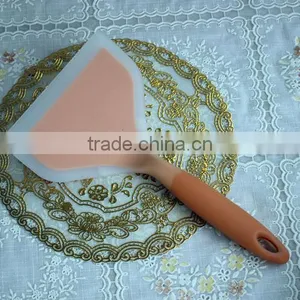 Silicone Nylon Pancake Pizza Egg Spatula Turner Wide no Hurt to Pan thumbnail-5