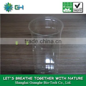 Transparent Disposable Plastic Cup 100% Compostable thumbnail-1
