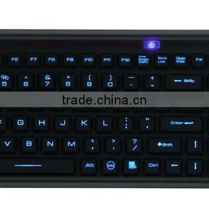106 Keys Silicone Backlit Keyboard With Touchpad JH-IKB110BL IP68 Waterproof Keyboard thumbnail-1