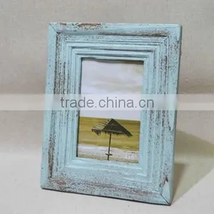 Hot Sell Colorful Antique Style 5*7'' Wooden Picture Frame for Home Decoration thumbnail-3