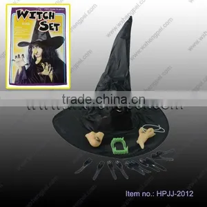 Halloween Witch Set / Witch Hat / Witch Nose / Witch Nail thumbnail-1