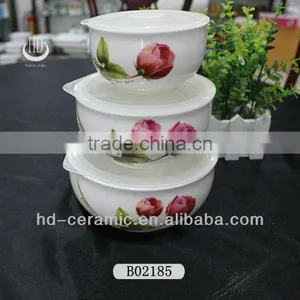 Ceramic Bowl,food Storage for Sale,wholesale Ceramic Bowl Set,food Storage Bowl Sets With Lid,plastic Salad Bowl thumbnail-1