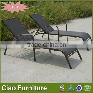 High Quality Hotel Furniture Adjustable Plastic Beach Sun Lounger thumbnail-1