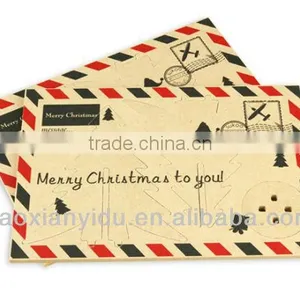 Christmas Tree Greeting Card 2014 New Year Gift New Arrival thumbnail-1