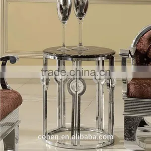 Natural Color Silver Hotel/living Room Furniture Coffee/center Table Set for Living Room thumbnail-2