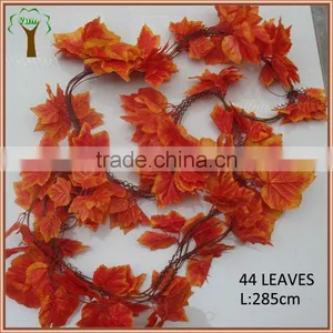 Artificial Red Maple Vine 44 Leaves for a Unit thumbnail-1